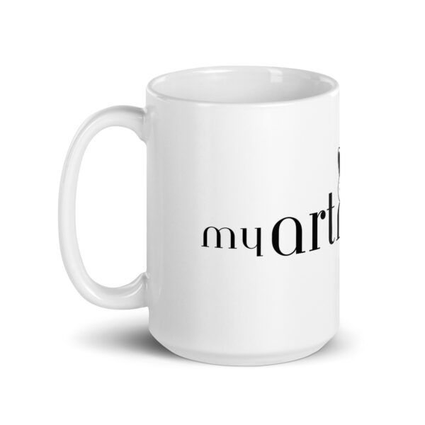 Mug Blanc Brillant myArtNation – Image 6