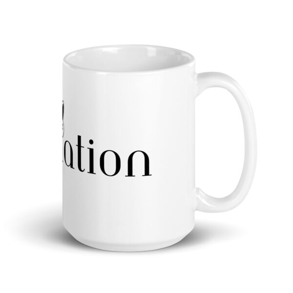 Mug Blanc Brillant myArtNation – Image 5