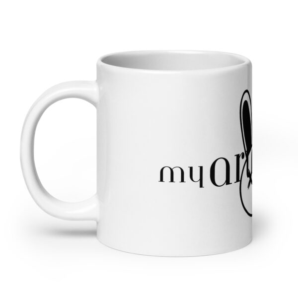 Mug Blanc Brillant myArtNation – Image 8